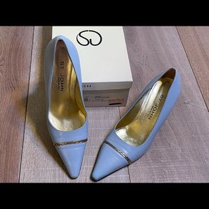 St. John ice blue pumps size 8.5